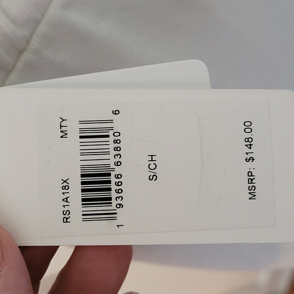 NWT Splendid Sunrise Cropped Lounge Pants Tie  Dip Dye Dipped Jogging Jo… - Picture 7 of 12